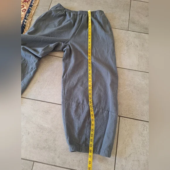 Cut Loose Gray Wide Leg Pants with Relaxed Fit - Picture 8 of 9